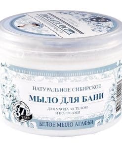 Babuszka Agafia naturalne biale mydlo 500m