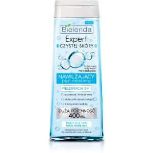 Bielenda Expert Czystej Skóry Nawilżający płyn micelarny do demakijażu - 400 ml