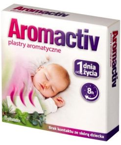 Aromactiv+ plastry aromatyczne od 1 dnia życia - 5 plastrów