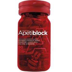 Apetiblock o smaku wi?niowo malinowym - 50tabletek