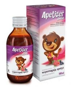 Apetizer Junior Syrop o smaku malinowo-porzeczkowym 100 ml