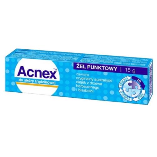 Acnex Żel punktowy do skóry trądzikowej 15 g