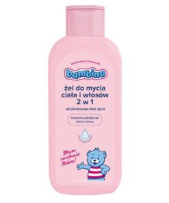 Bambino Żel do mycia ciała i włosów - 400 ml