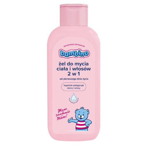 Bambino Żel do mycia ciała i włosów - 400 ml