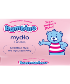 Bambino Mydło z lanoliną - 90 g