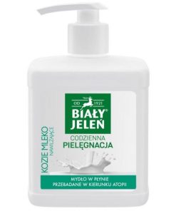 Biały Jeleń mydło w płynie kozie mleko 500 ml