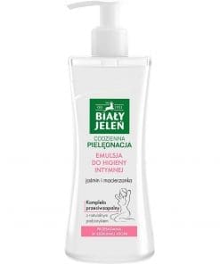 Biały Jeleń emulsja do higieny intymnej jaśmin macierzanka 265ml