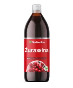 EkaMedica Żurawina sok pasteryzowany 1000 ml