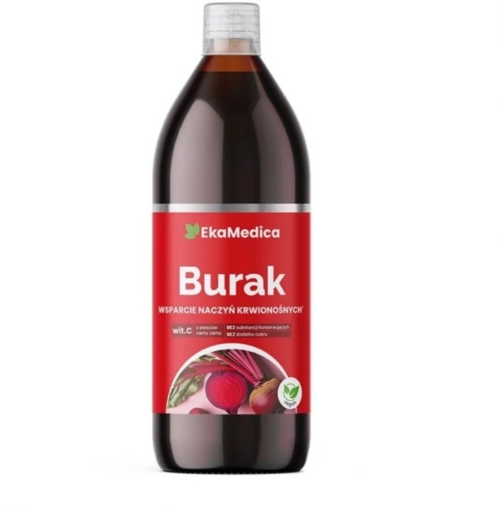 EkaMedica Burak sok pasteryzowany 1000 ml