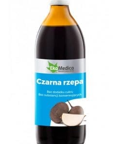 EkaMedica Czarna Rzepa sok pasteryzowany 500 ml