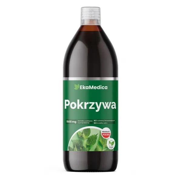 EkaMedica Pokrzywa sok pasteryzowany 1000 ml