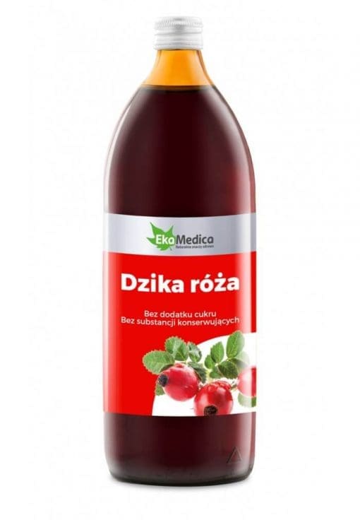 EkaMedica Dzika róża sok pasteryzowany 500 ml