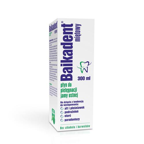 Baikadent Płyn miętowy - 300 ml