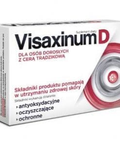 Visaxinum D dla dorosłych z cerą trądzikową - 30tabletek