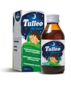 Tulleo Syrop dla dzieci pomaga zasnąć i łagodzi stres -100ml