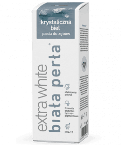 Biała Perła Extra White Krystaliczna biel pasta do zębów 75 ml