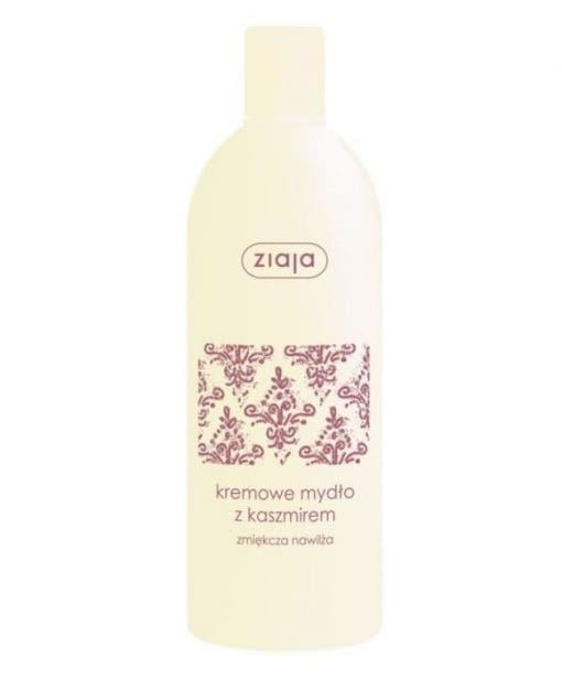 Ziaja Kaszmirowa kremowe mydło do ciała z kaszmirem pod prysznic i do kąpieli - 500ml