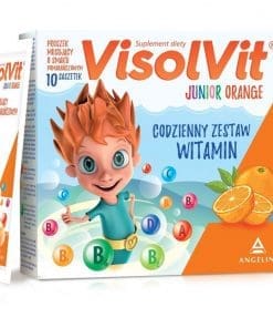 Visolvit Junior smak pomarańczowy dla dzieci powyżej 3 lat - 10saszetek