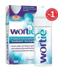 Wortie preparat do usuwania brodawek i kurzajek - 50ml