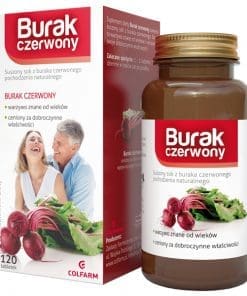Colfarm Burak czerwony 120 tabletek
