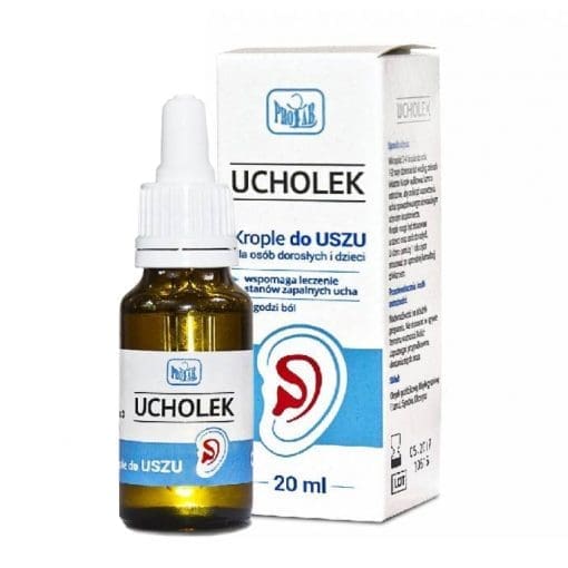 Ucholek krople do uszu - 20ml