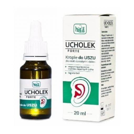 Ucholek Forte krople do uszu - 20ml