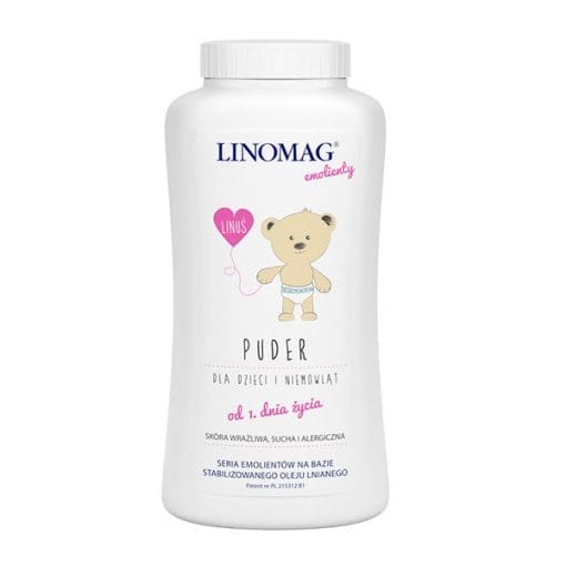 Linomag Puder na bazie oleju lnianego od 1-go dnia życia 100 g