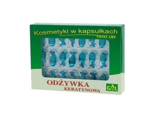 GAL odżywka keratynowa 500mg 48 kapsułek twist-off