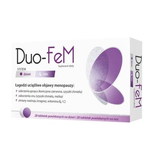 Duo-Fem system dzień i noc 2x 28 tabletek