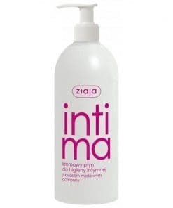 Ziaja Intima kremowy płyn do higieny intymnej z kwasem mlekowym ochronny - 500ml
