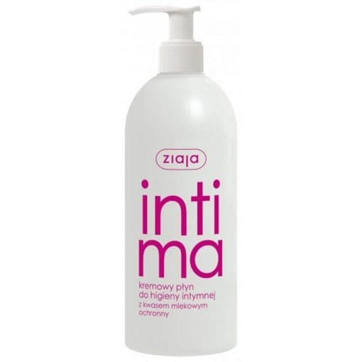 Ziaja Intima kremowy płyn do higieny intymnej z kwasem mlekowym ochronny - 500ml