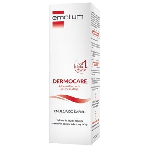 Emolium Dermocare emulsja do kąpieli od urodzenia 200 ml - Image 2