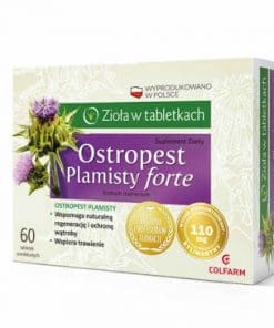 Ostropest Plamisty Forte Zioła w tabletkach Colfarm - 60tabletek powlekanych
