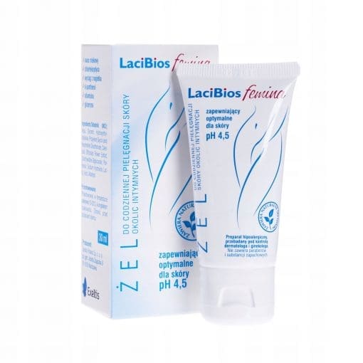 LaciBios Femina żel nawilżający do codziennej pielęgnacji skóry okolic intymnych kobiet 30 ml
