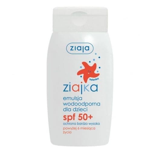 Ziaja Emulsja wodoodporna dla dzieci powyżej 6 miesiąca SPF50 -125ml