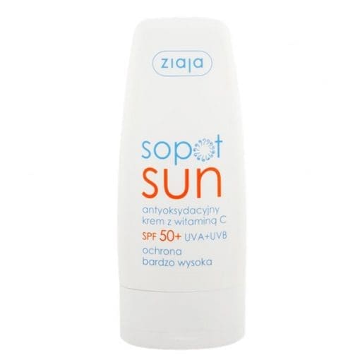 Ziaja Sopot Sun antyoksydacyjny krem z witaminą C SPF50 - 50ml