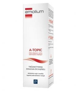 Emolium A-Topic trójaktywna emulsja do kąpieli od 1 miesiąca - 200ml - Image 2