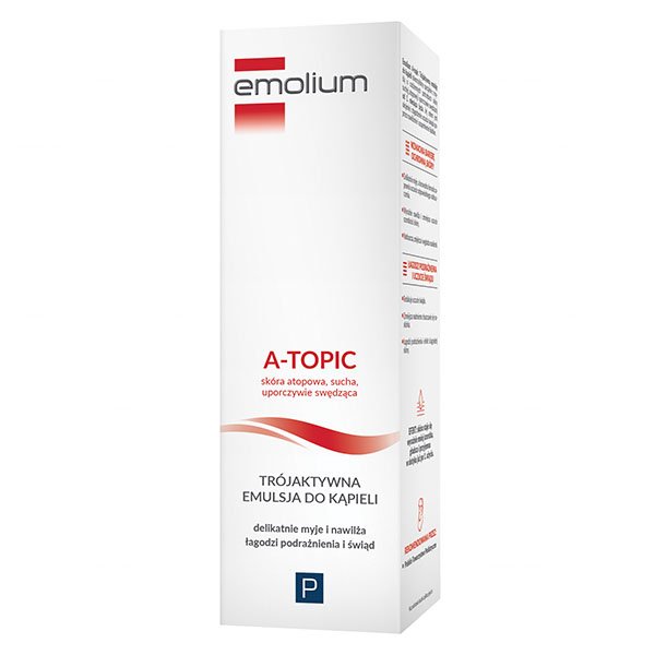 Emolium A-Topic trójaktywna emulsja do kąpieli od 1 miesiąca - 200ml - Image 2