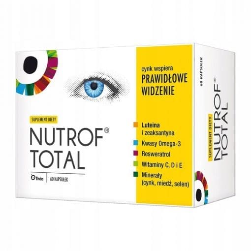 Nutrof Total z witaminą D3 - 60kapsułek