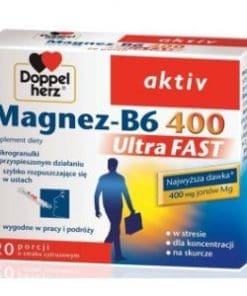 Doppelherz aktiv Magnez-B6 400 UltraFAST 20 saszetek