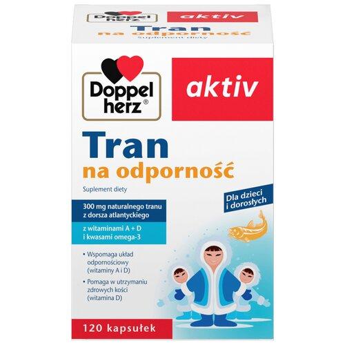 Doppelherz Aktiv Tran na odporność 120 kapsułek