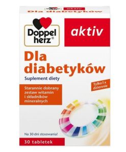 DoppelHerz Aktiv dla diabetyków 30 tabletek