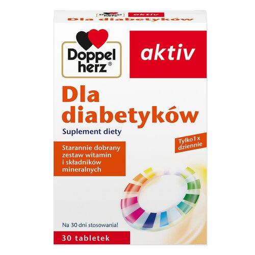 DoppelHerz Aktiv dla diabetyków 30 tabletek