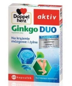 Doppelherz Aktiv Ginkgo Duo 60 kapsułek