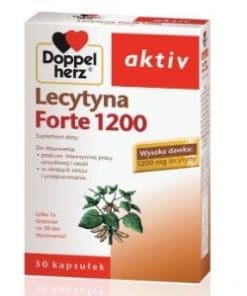 DoppelHerz Aktiv Lecytyna 1200 Forte 30 kapsułek