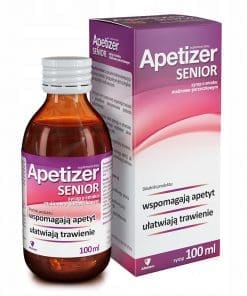 Apetizer Senior Syrop o smaku malinowo-porzeczkowym 100 ml