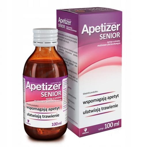 Apetizer Senior Syrop o smaku malinowo-porzeczkowym 100 ml
