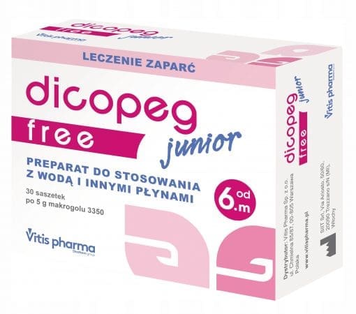 Dicopeg Junior Free od 6. miesiąca życia 14 saszetek