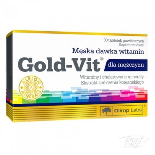 Olimp Gold Vit dla mężczyzn- 30tabletek powlekanych