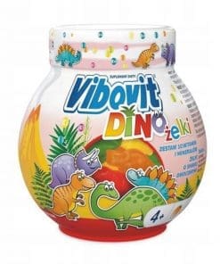 Vibovit Dino Żelki powyżej 4 lat smak owocowy - 50sztuk